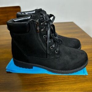 Wanted Black Booties Size 9 NWOT